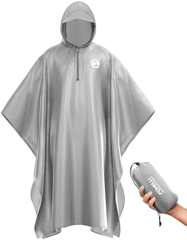 Amazon.com: Equinox Regular Ultralite Poncho Rain Gear : Sports